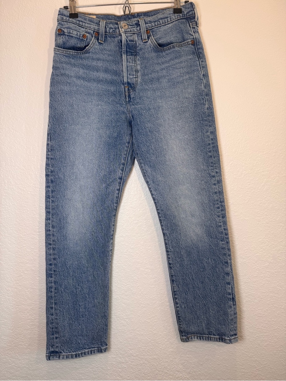 Levi's 501 Women’s Washed Blue Jeans 28/28